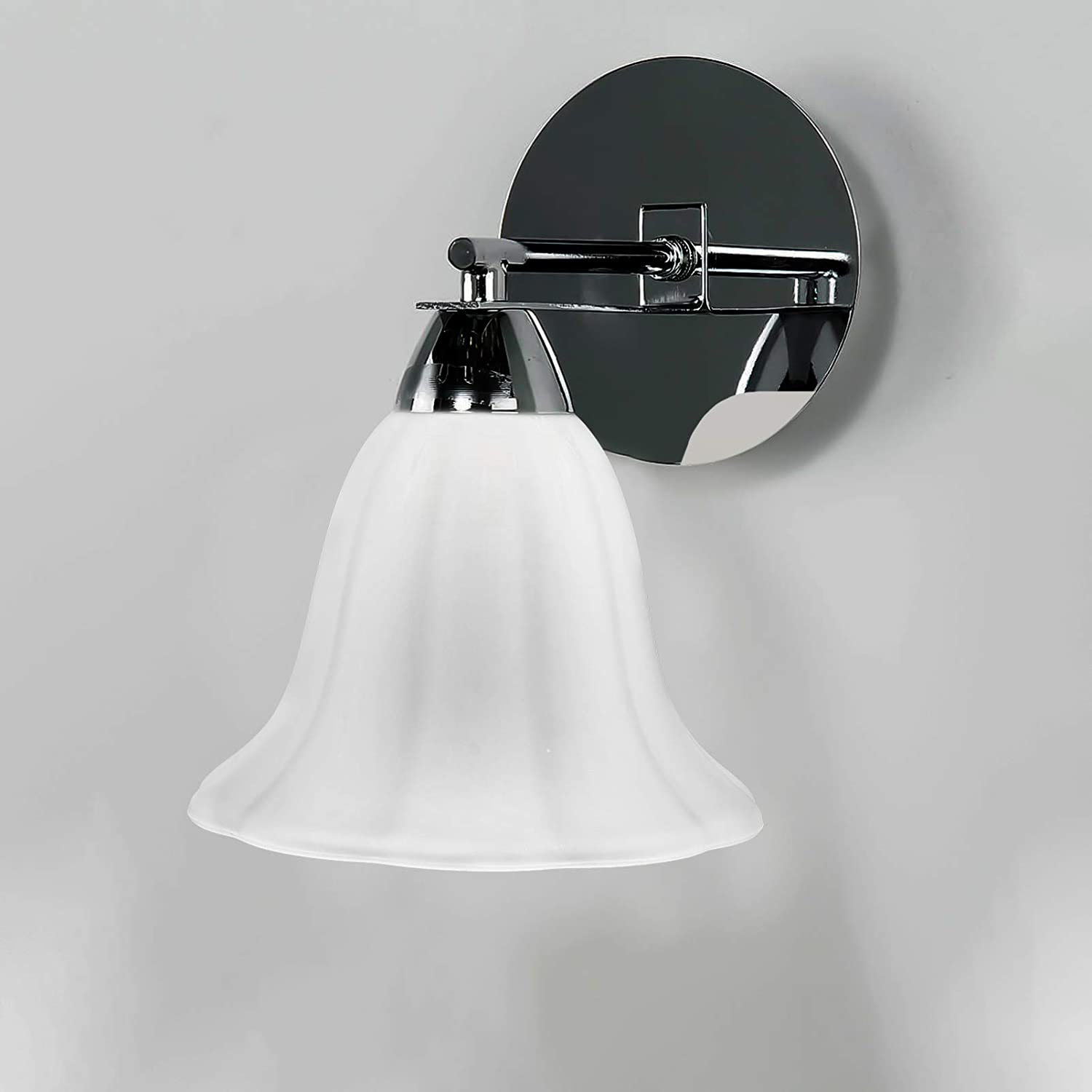 Bell Shaped Frosted Glass Lamp Shade03