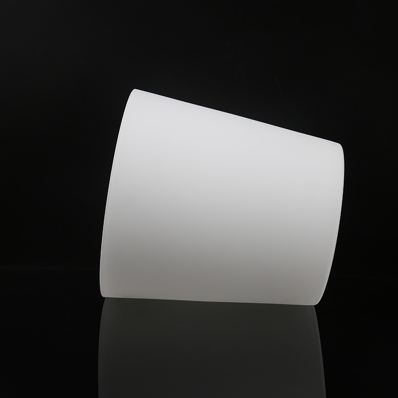 Stakleno sjenilo za svjetiljku od bijelog mramora (3)