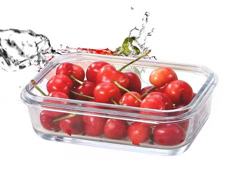 Large Rectangle Food Storage Glass Containers Storage Boxes01